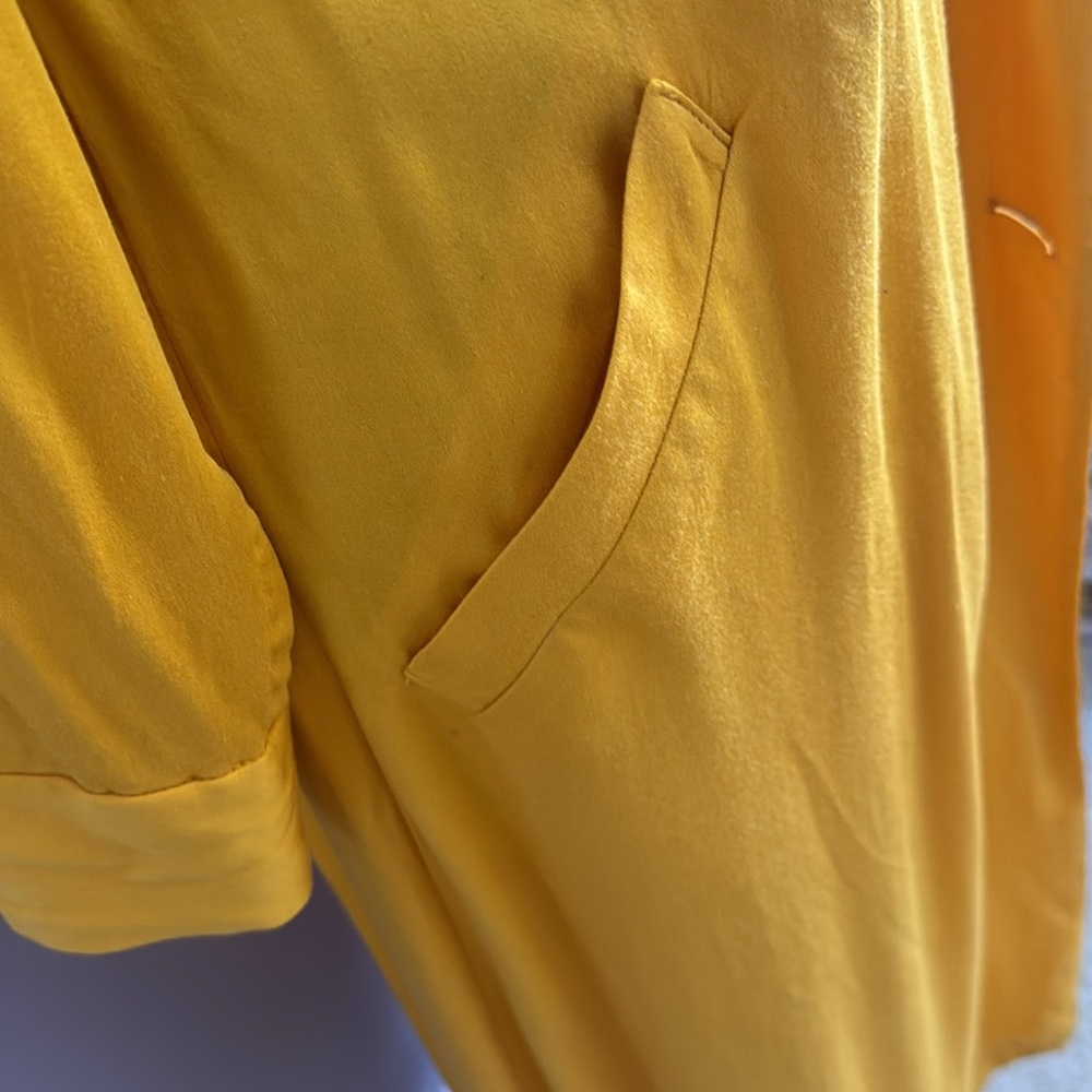 Something Navy Duster Jacket. Deep Bright Gold Co… - image 7